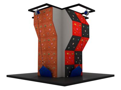 Paneles modulares de escalada en roca Bouldering paredes con auto-belay 