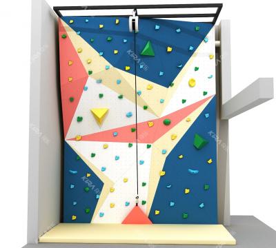 Fun climbing wall