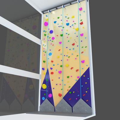 Parque deportivo Diversión interior Paredes de escalada para niños