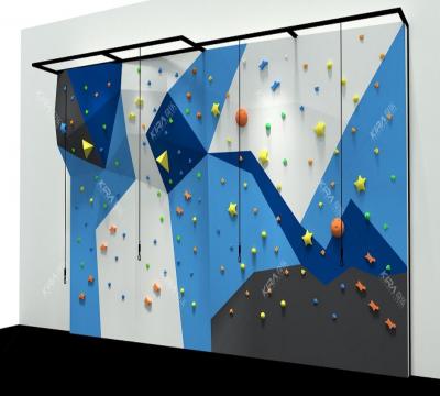 Fun climbing wall