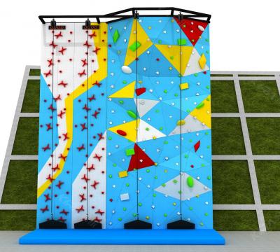 Fun climbing wall